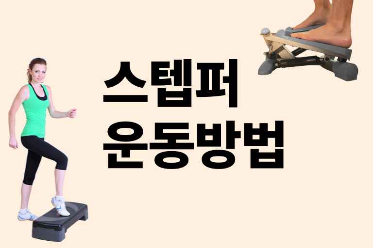 스텝퍼 운동방법