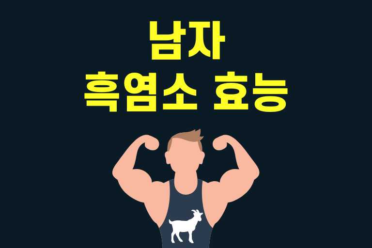 남자 흑염소 효능