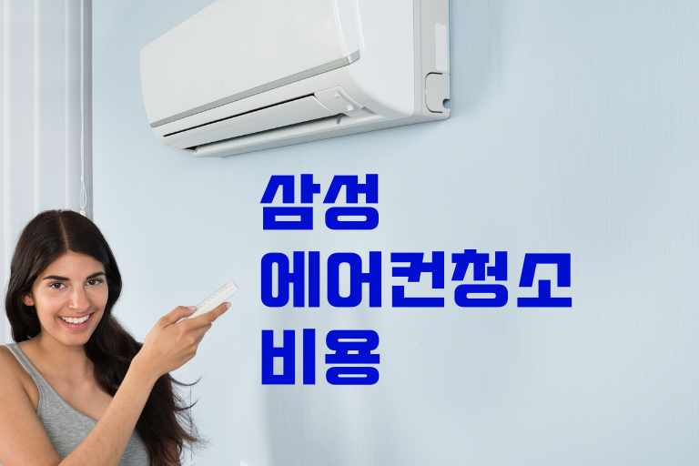 삼성 에어컨 청소 서비스 비용