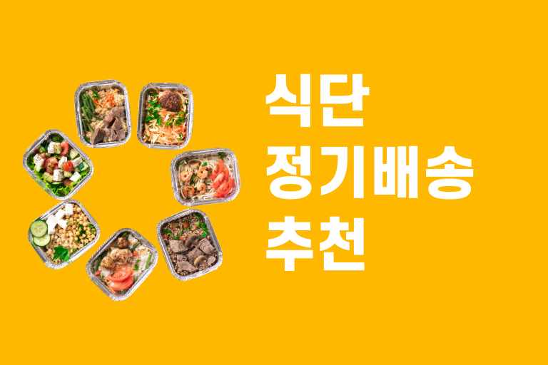 식단 정기배송 추천